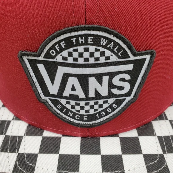 Vans Retro ✔ Snapback Red - Picture 2 of 4